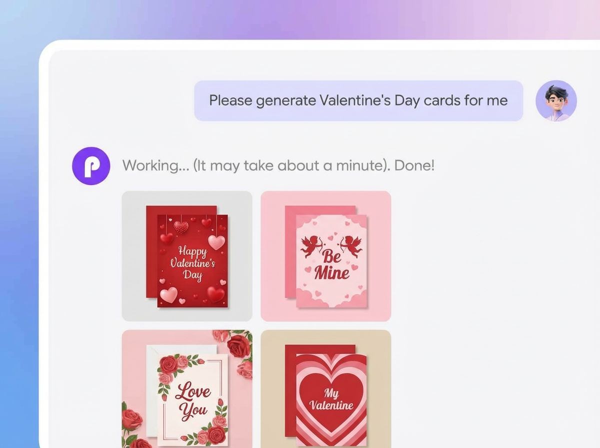 Free 2026 Valentine's Day Card Generator with AI | Packify