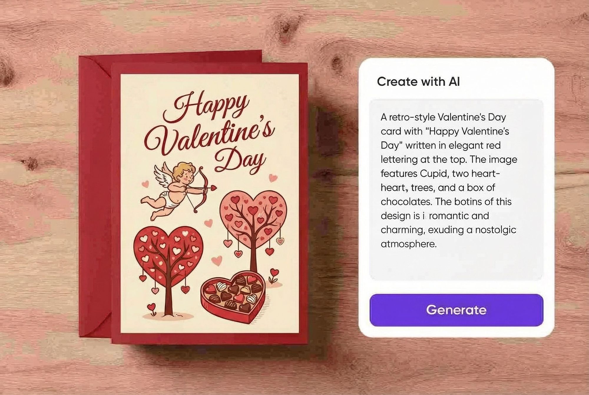 Free 2026 Valentine's Day Card Generator with AI | Packify
