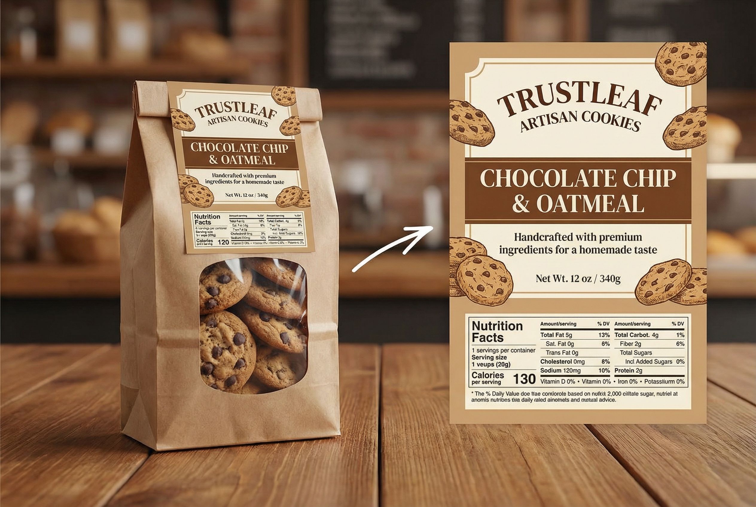 Compliant cookie packaging designed like a Pro Compliant cookie packaging designed like a Pro