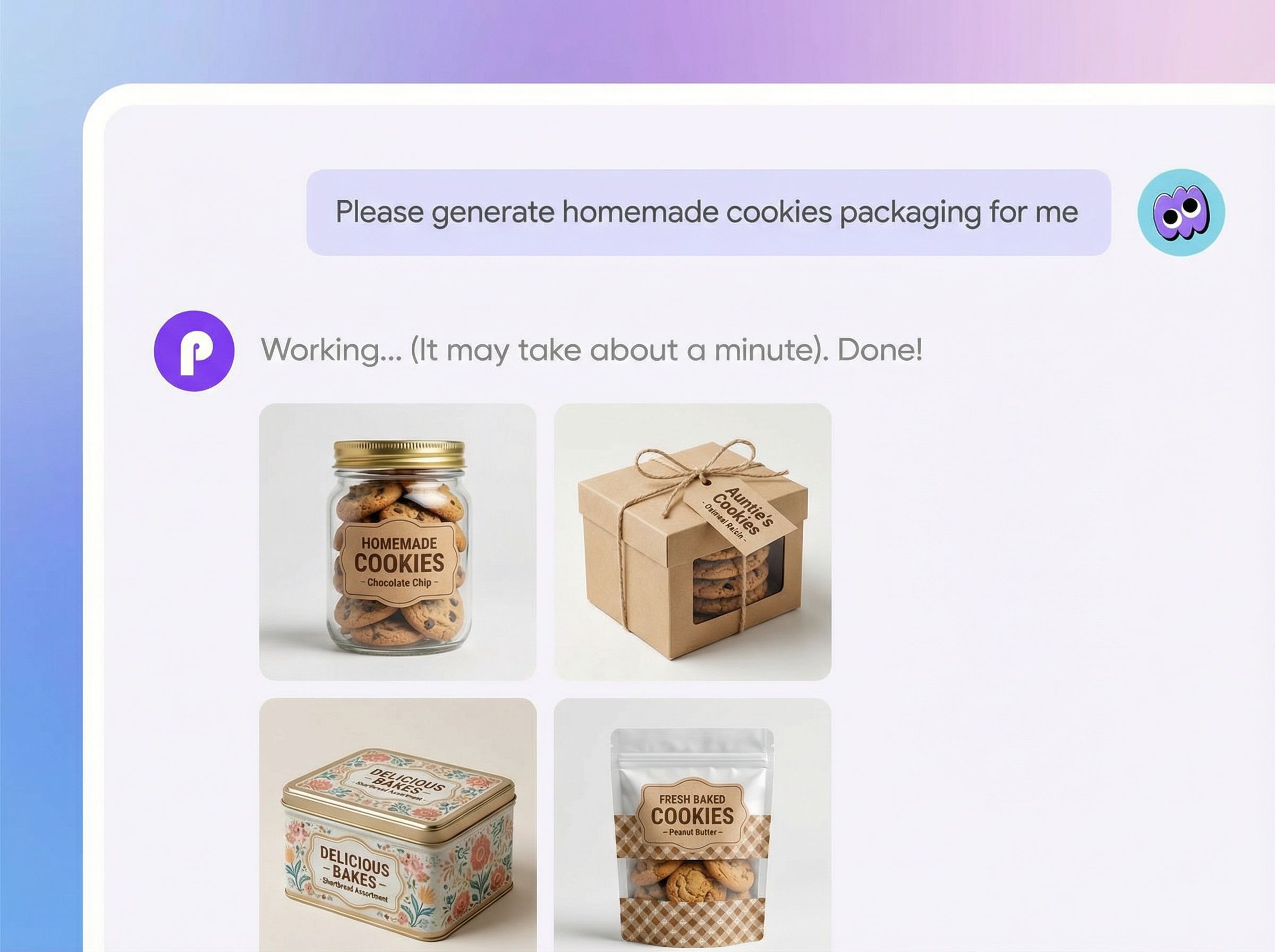 Step 2: Redesign your cookies packaging Step 2: Redesign your cookies packaging
