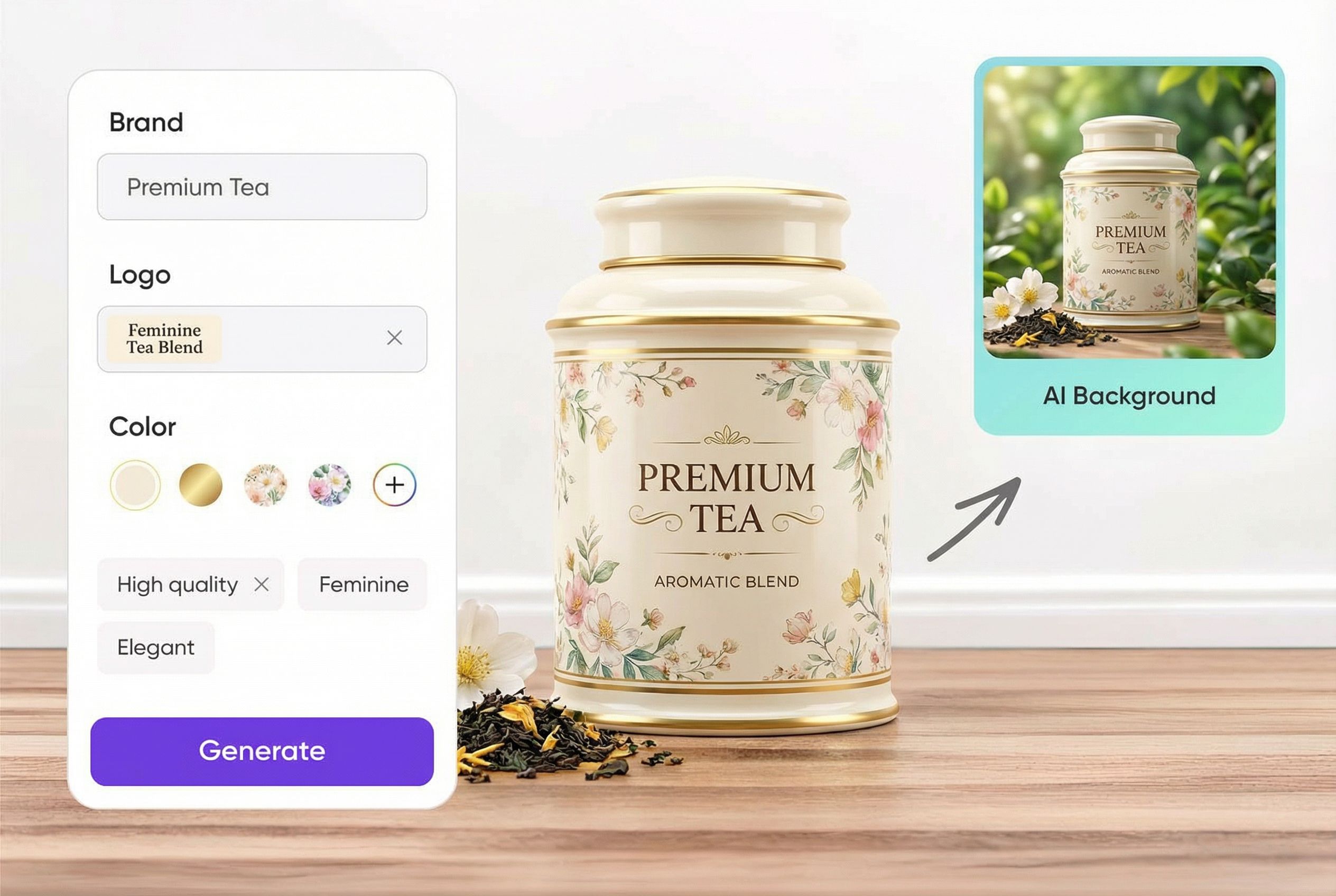 Create tea packaging faster with Packify