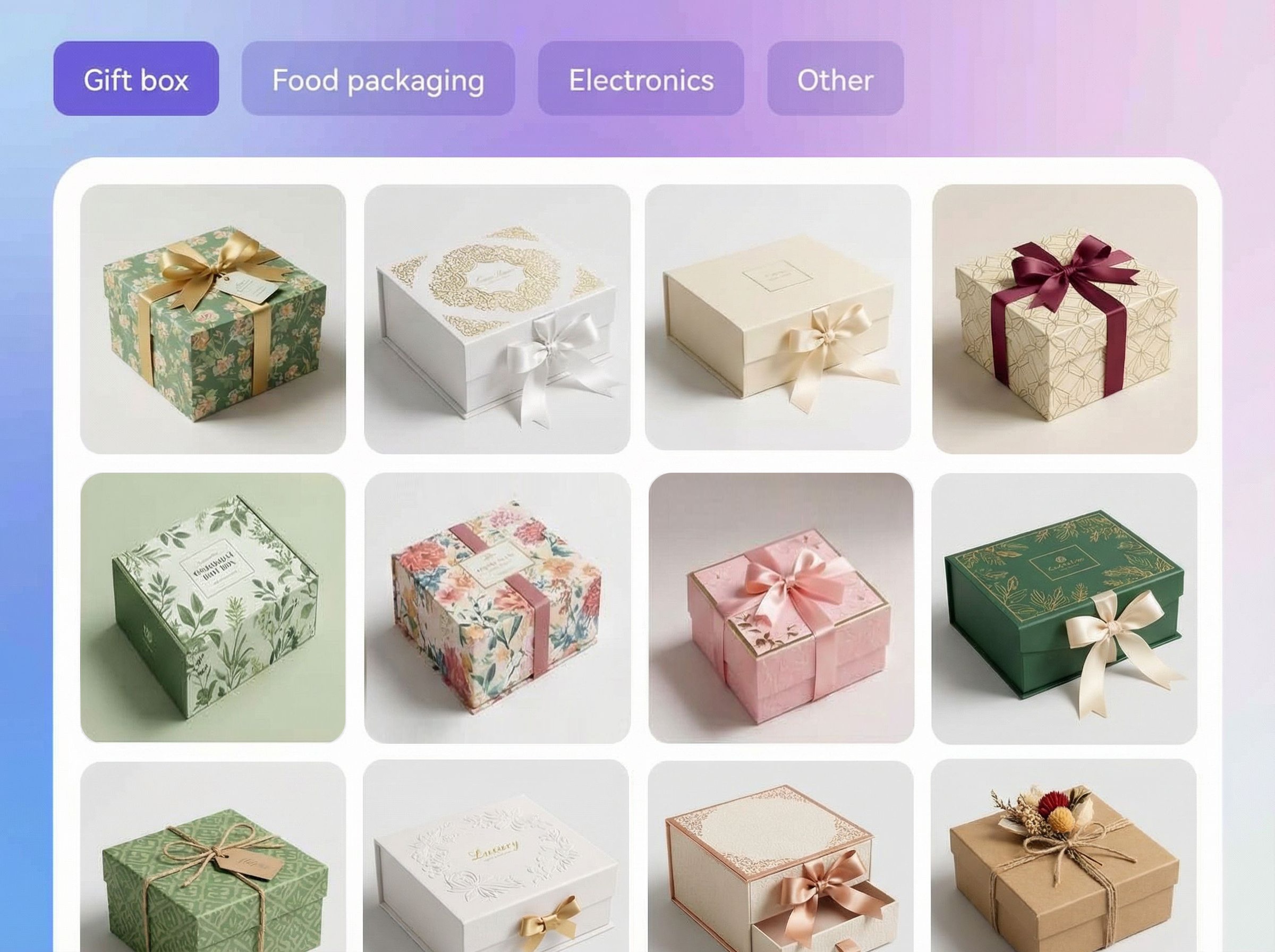 Step 1: Select your design inspiration