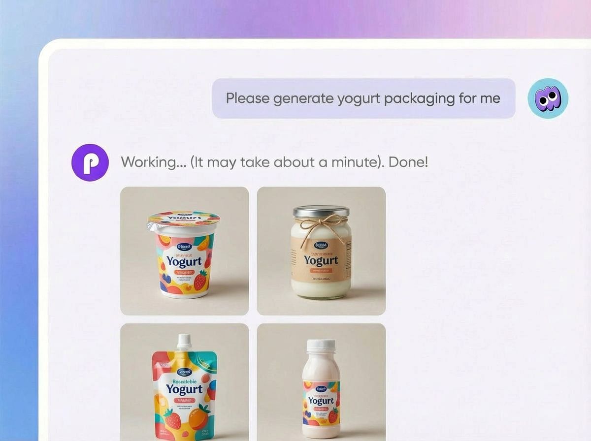 Step 2: Customize the packaging of yogurt