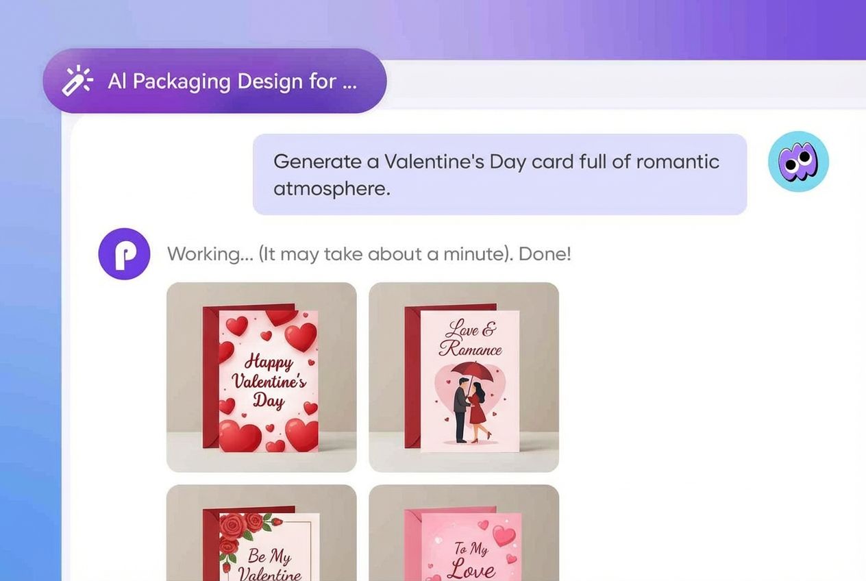 Design your Valentine’s Day card with AI chat