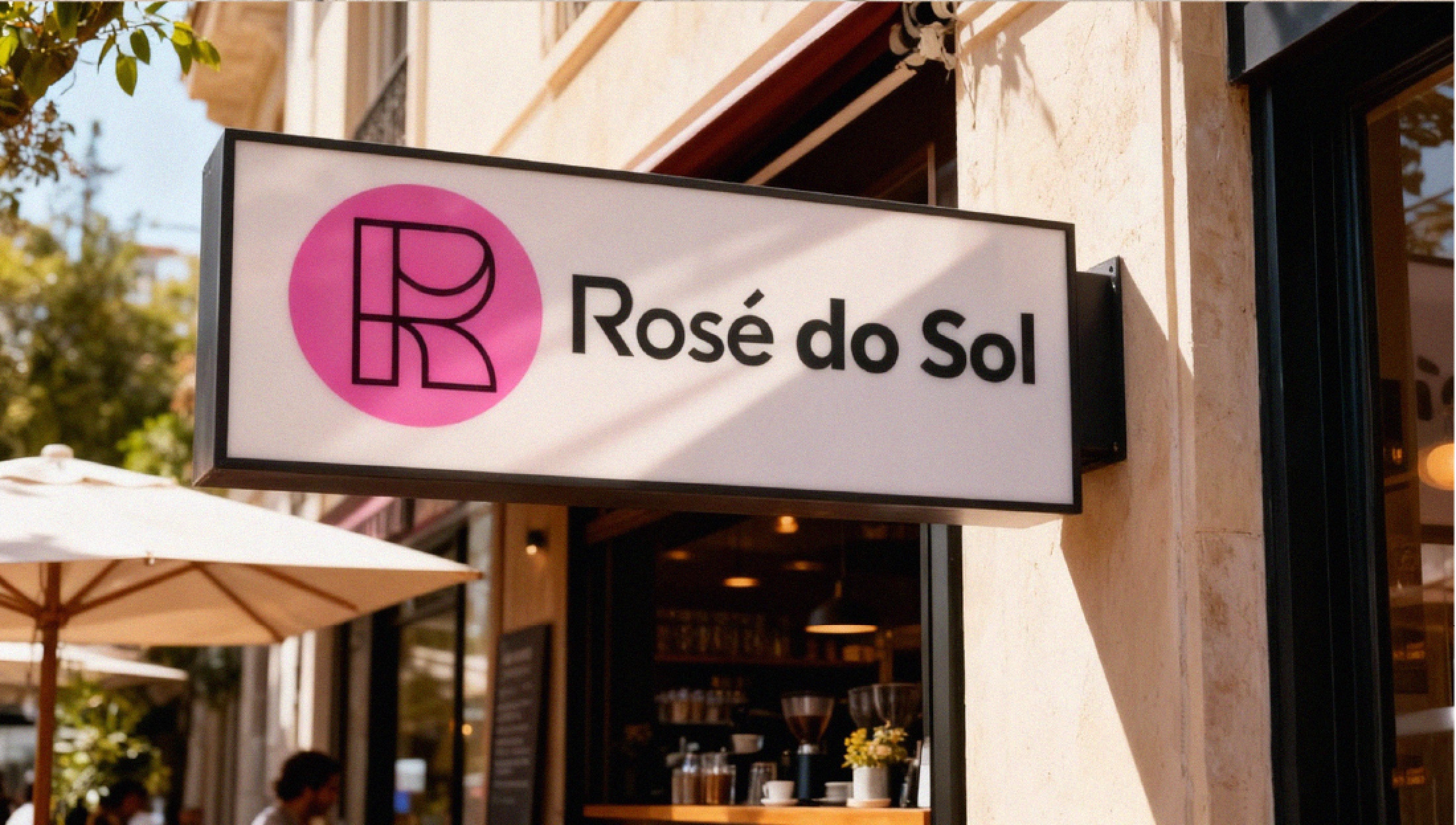 A visual identity: Joyful, Urben, Vibrant