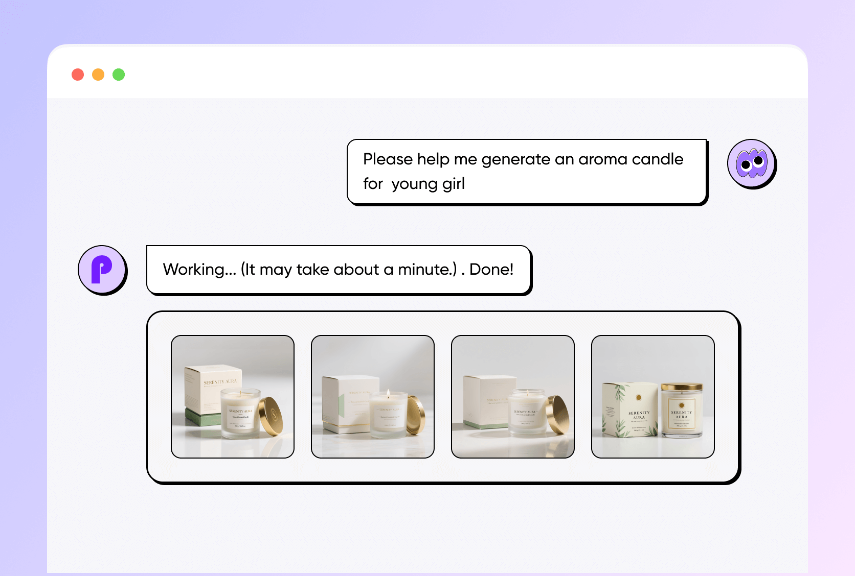 Smarter household packaging by chat