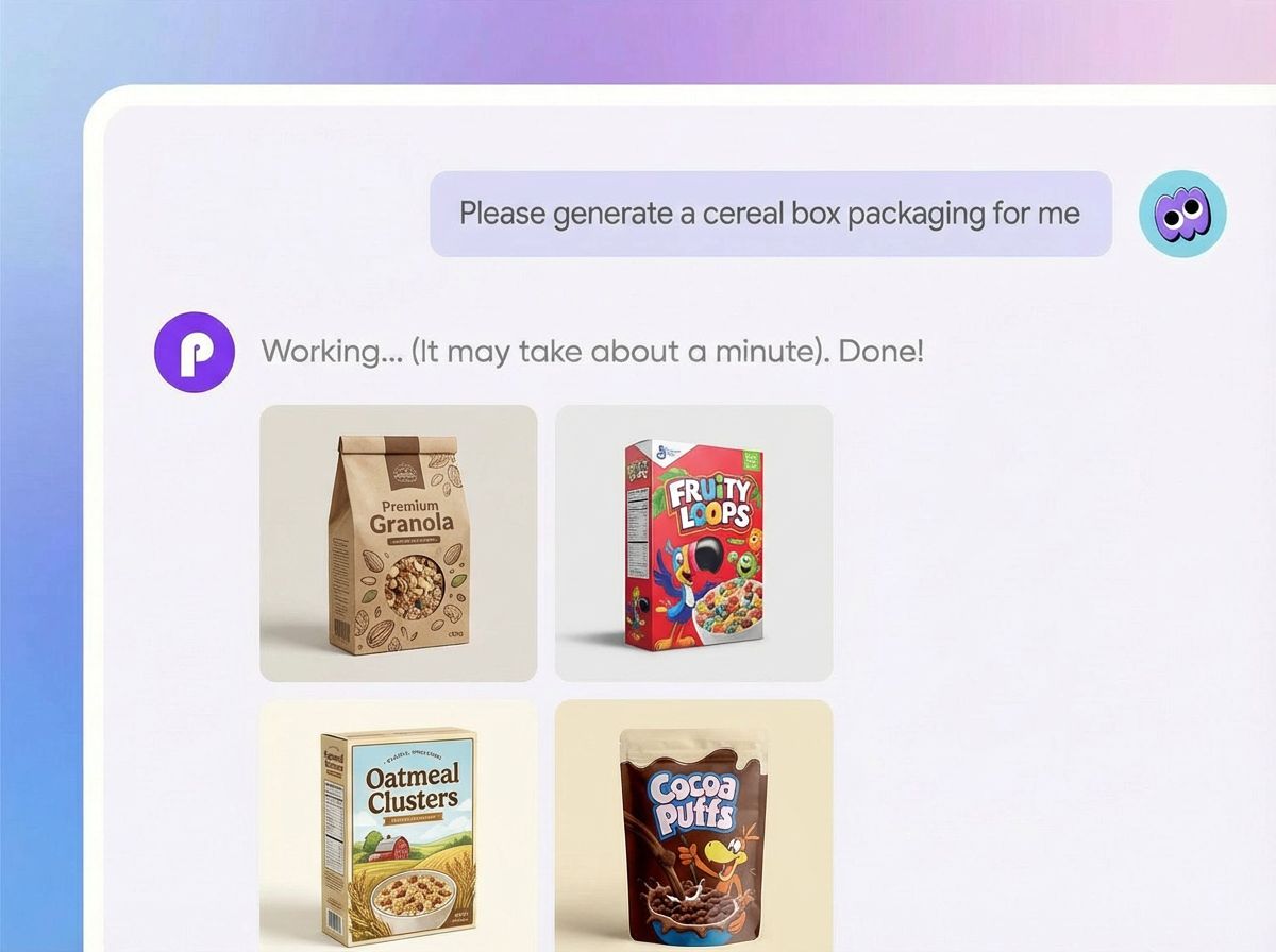 Step 2: Create cereal box designs